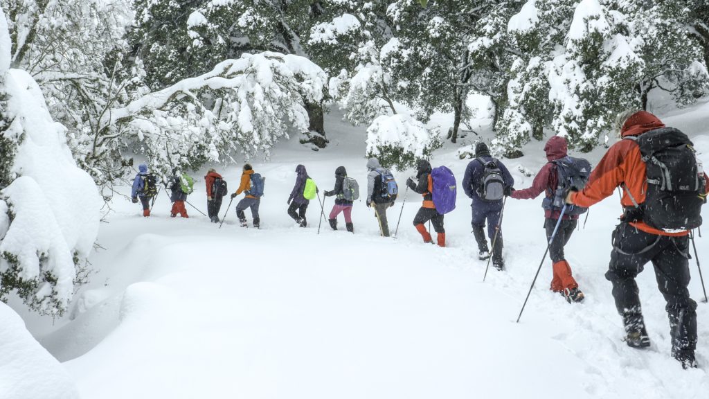 Winter hiking in Crete