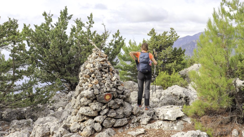 Trekking in the Cretan mountains