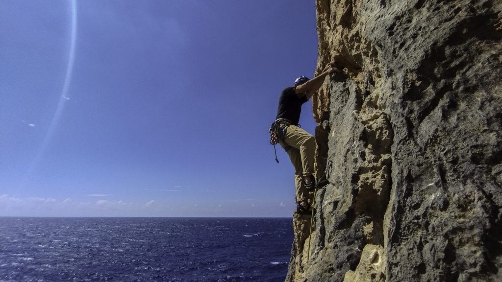 Climbing in Crete